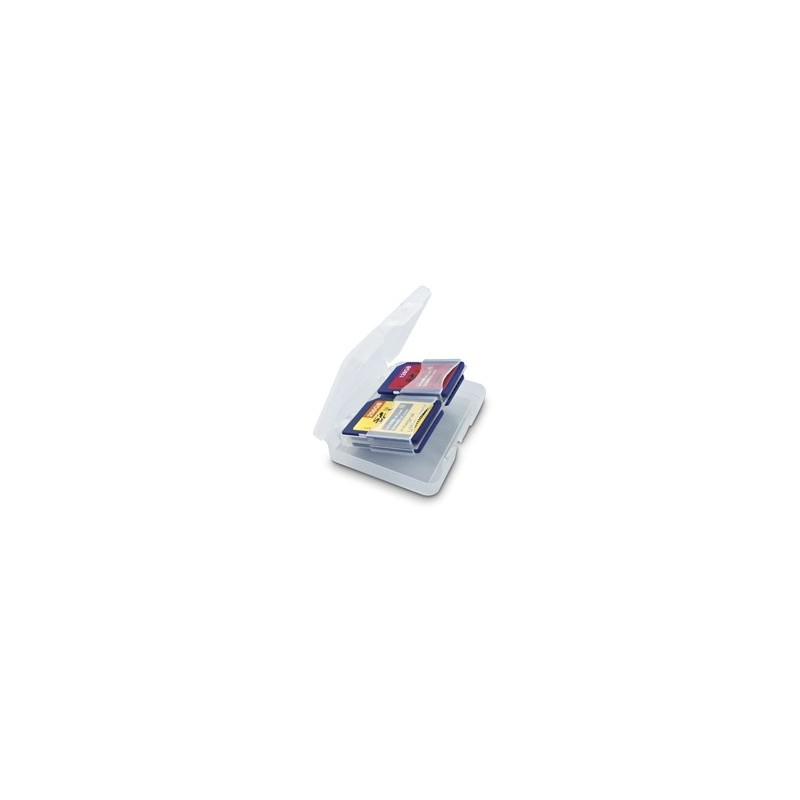 Integral INSD4CARDCASE logement pour carte mémoire 4 cartes Transparent Integral INSD4CARDCASE logement pour carte mémoire 4 cartes Transparent