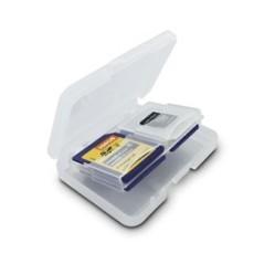 Integral INSD4CARDCASE logement pour carte mémoire 4 cartes Transparent