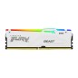 Kingston Technology FURY Beast 16 Go 5200 MT/s DDR5 CL40 DIMM White RGB XMP