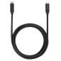 Targus ACC928GLX câble USB USB 2.0 2 m USB C 5 Gbit/s Noir Targus ACC928GLX câble USB USB 2.0 2 m USB C 5 Gbit/s Noir