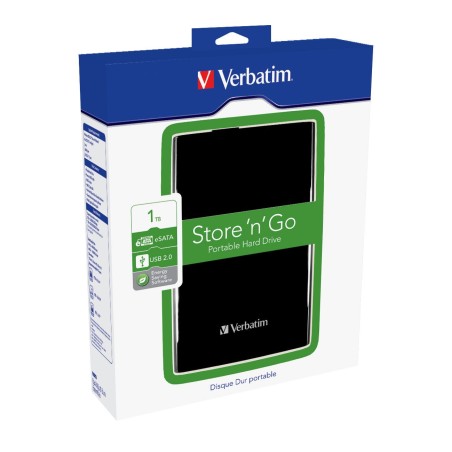 Verbatim Store 'n' Go disque dur externe 1 To USB 2.0 Noir