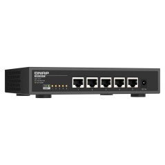 QNAP QSW-3205-5T commutateur réseau Non-géré 10G Ethernet (100 1000 10000) Bureau Noir