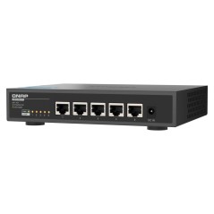 QNAP QSW-3205-5T commutateur réseau Non-géré 10G Ethernet (100 1000 10000) Bureau Noir