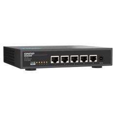 QNAP QSW-3205-5T commutateur réseau Non-géré 10G Ethernet (100 1000 10000) Bureau Noir