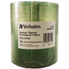 Verbatim 43792 CD vierge CD-R 700 Mo 52x 100 pièce(s)