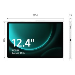 Samsung SM-X610NLGAEUB tablette Samsung Exynos 128 Go 31,5 cm (12.4") 8 Go Wi-Fi 6 (802.11ax) Android 13 Vert