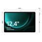 Samsung SM-X610NLGAEUB tablette Samsung Exynos 128 Go 31,5 cm (12.4") 8 Go Wi-Fi 6 (802.11ax) Android 13 Vert