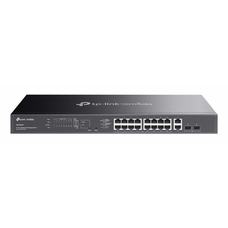 TP-Link Omada ES220GMP commutateur réseau Géré L2 Gigabit Ethernet (10/100/1000) Connexion Ethernet, supportant l'alimentation