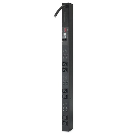 APC Rack PDU, Metered, Zero U unité de distribution d'énergie Noir