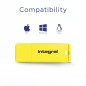 Integral INFD64GBNEONYL lecteur USB flash 64 Go 2.0 Integral INFD64GBNEONYL lecteur USB flash 64 Go 2.0