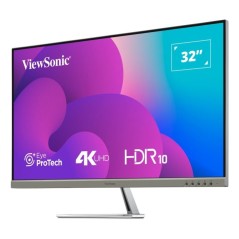 Viewsonic VX3276-4K-MHD-2 écran plat de PC 81,3 cm (32") 3840 x 2160 pixels 4K Ultra HD LCD Noir, Argent