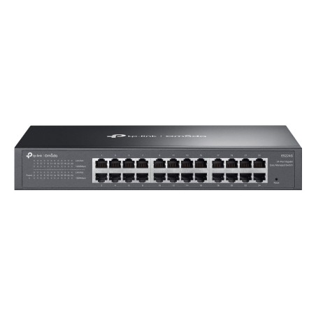 TP-Link Omada ES224G commutateur réseau Géré L2 Gigabit Ethernet (10 100 1000) Noir