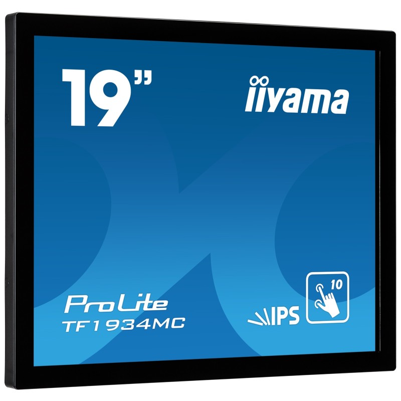 iiyama ProLite TF1934MC-B7X écran plat de PC 48,3 cm (19") 1280 x 1024 pixels SXGA LED Écran tactile Noir iiyama ProLite TF1934MC-B7X écran plat de PC 48,3 cm (19") 1280 x 1024 pixels SXGA LED Écran tactile Noir