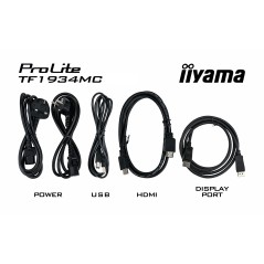 iiyama ProLite TF1934MC-B7X écran plat de PC 48,3 cm (19") 1280 x 1024 pixels SXGA LED Écran tactile Noir