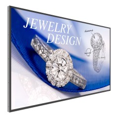 BenQ ST5502S Écran plat de signalisation numérique 139,7 cm (55") LCD 400 cd m² 4K Ultra HD Noir Intégré dans le processeur