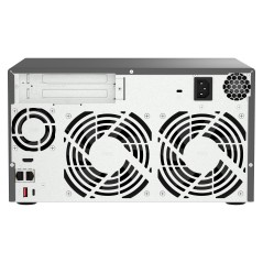 QNAP TVS-H874T-I7-32G serveur de stockage NAS Tower Intel® Core™ i7 32 Go DDR4 0 To QNAP QTS Noir