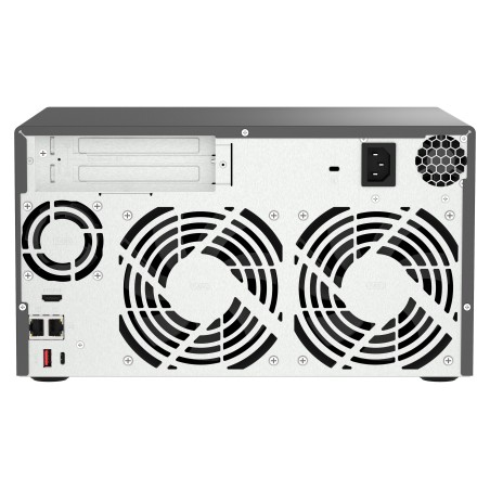 QNAP TVS-H874T-I7-32G serveur de stockage NAS Tower Intel® Core™ i7 32 Go DDR4 0 To QNAP QTS Noir