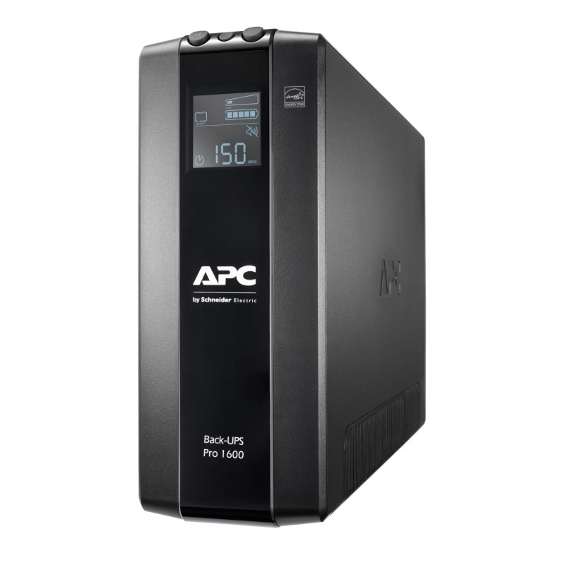 APC Back UPS Pro BR 1600VA - 8 CEI - AVR - Interface LCD APC Back UPS Pro BR 1600VA - 8 CEI - AVR - Interface LCD