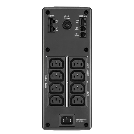 APC Back UPS Pro BR 1600VA - 8 CEI - AVR - Interface LCD
