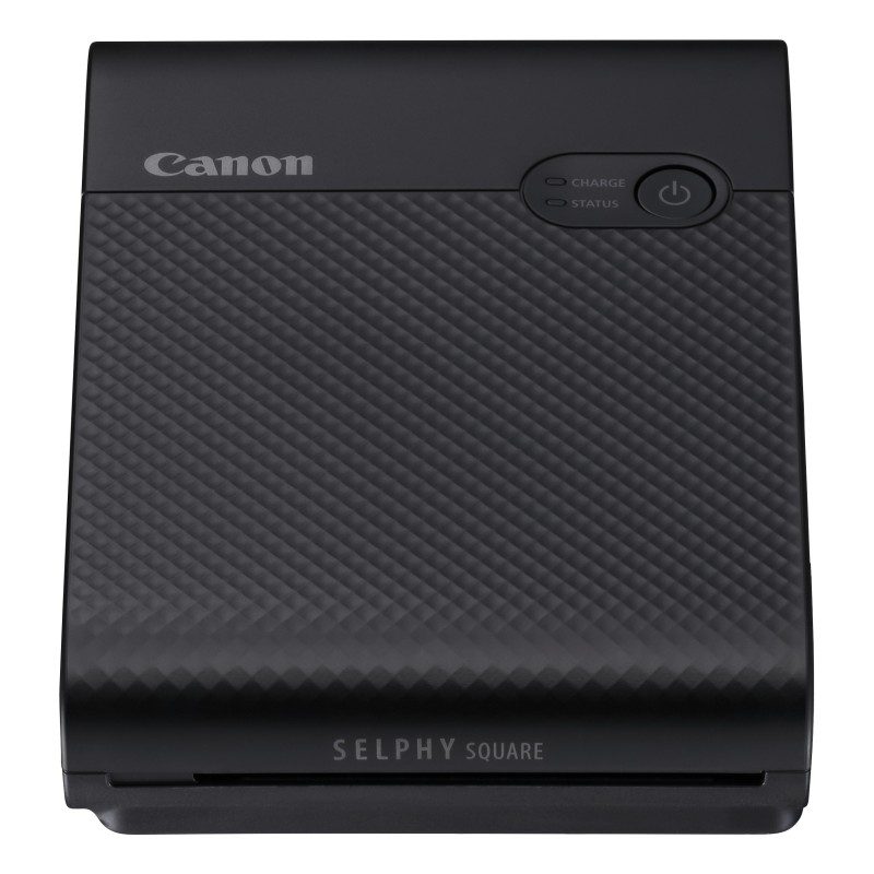 Canon SELPHY Imprimante photo couleur portable sans fil SQUARE QX10, noire Canon SELPHY Imprimante photo couleur portable sans fil SQUARE QX10, noire