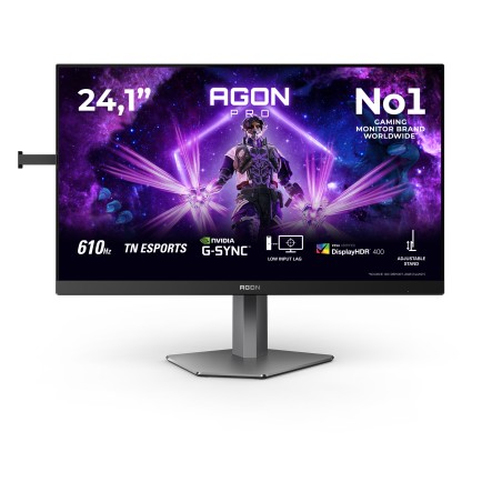 AOC G2 AG246FK6 écran plat de PC 61,2 cm (24.1") 1920 x 1080 pixels Full HD LED Noir, Gris