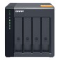 QNAP TL-D400S Boîtier de disques de stockage Boîtier disque dur/SSD Noir, Gris 2.5/3.5"