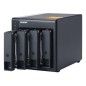 QNAP TL-D400S Boîtier de disques de stockage Boîtier disque dur/SSD Noir, Gris 2.5/3.5"