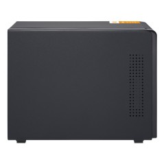 QNAP TL-D400S Boîtier de disques de stockage Boîtier disque dur SSD Noir, Gris 2.5 3.5"