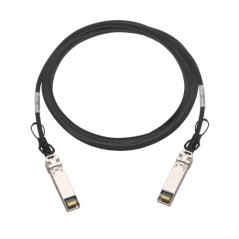 QNAP CAB-DAC30M-SFP28 câble InfiniBand et à fibres optiques 3 m QSFP28 Noir