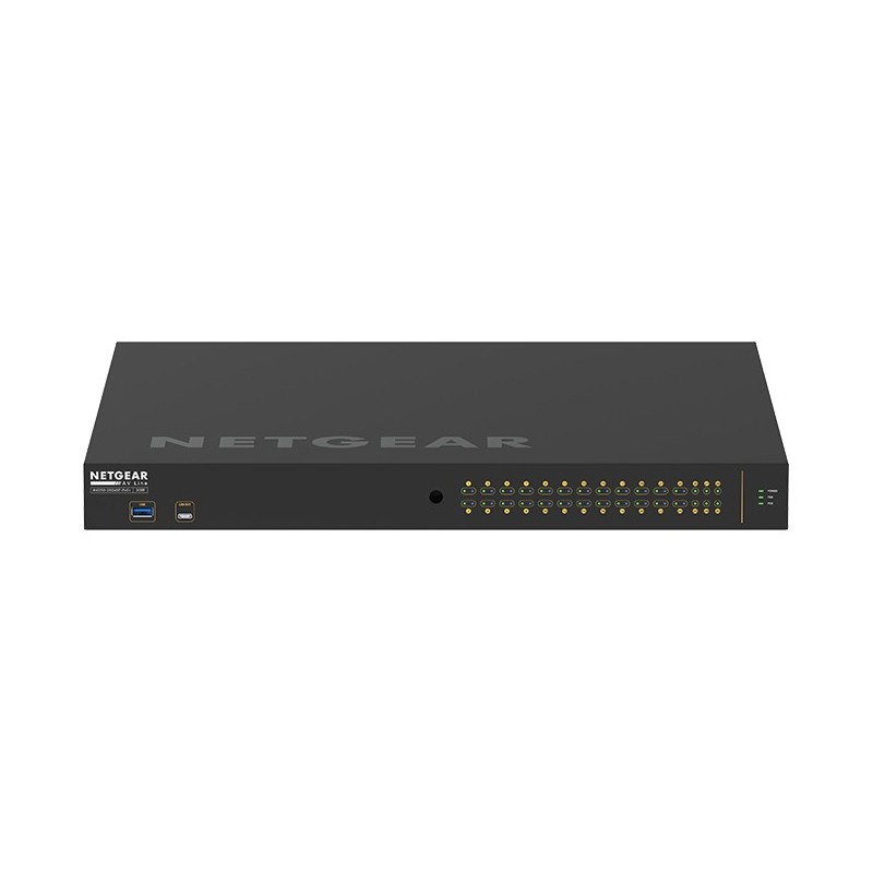 NETGEAR GSM4230PX Géré L2/L3 Gigabit Ethernet (10/100/1000) Connexion Ethernet, supportant l'alimentation via ce port (PoE) 1U