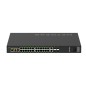 NETGEAR GSM4230PX Géré L2/L3 Gigabit Ethernet (10/100/1000) Connexion Ethernet, supportant l'alimentation via ce port (PoE) 1U
