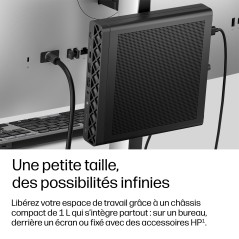 HP EliteDesk 8 Mini G2i Desktop Next Gen AI PC Copilot+ PC Intel Core Ultra 7 356H 16 Go DDR5-SDRAM 512 Go SSD Windows 11 Pro