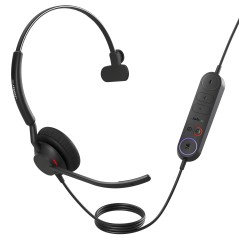 Jabra Engage 40 Casque Avec fil Arceau Bureau Centre d'appels USB Type-C