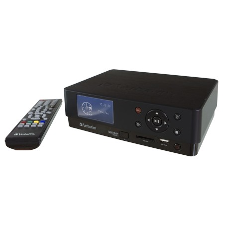 Verbatim MediaStation HD DVR Wireless Network Multimedia Recorder 1TB Noir