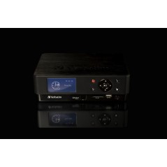 Verbatim MediaStation HD DVR Wireless Network Multimedia Recorder 1TB Noir