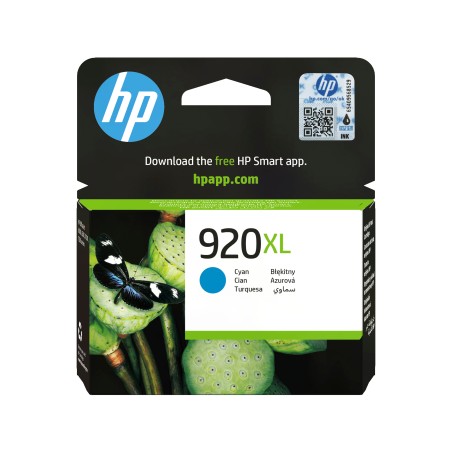 HP 920XL cartouche d'encre cyan grande capacité authentique