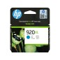 HP 920XL cartouche d'encre cyan grande capacité authentique HP 920XL cartouche d'encre cyan grande capacité authentique