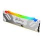 Kingston Technology FURY 32Go 7200MT/s DDR5 CL38 DIMM (Kit de 2) Renegade RGB Blanc XMP