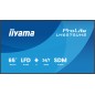 iiyama LH6575UHS-B2AG Écran d'affichage dynamique Écran plat de signalisation numérique 163,8 cm (64.5") LCD Wifi 500 cd/m² 4K iiyama LH6575UHS-B2AG Écran d'affichage dynamique Écran plat de signalisation numérique 163,8 cm (64.5") LCD Wifi 500 cd/m² 4K