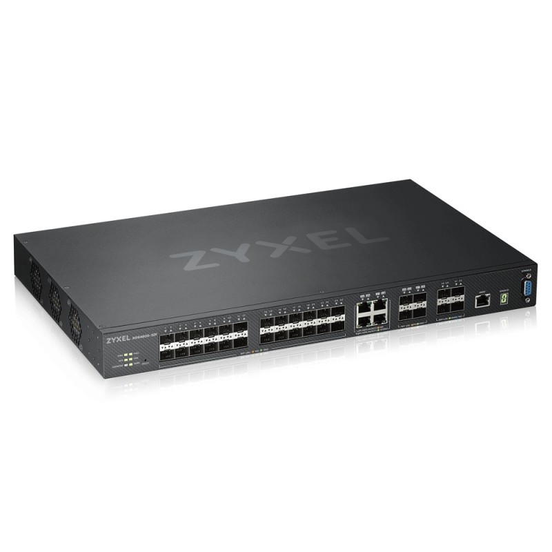 Zyxel XGS4600-32F commutateur réseau Géré L3 1U Noir