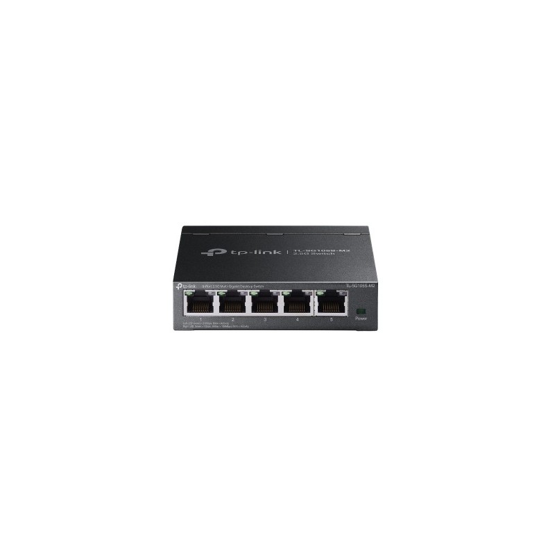 TP-Link TL-SG105S-M2 commutateur réseau Géré 2.5G Ethernet (100/1000/2500) Noir