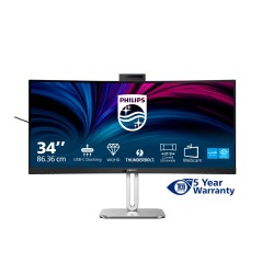 Philips 6000 series 34B2U6603CH 00 écran plat de PC 86,4 cm (34") 3440 x 1440 pixels Wide Quad HD LCD Gris