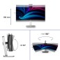 Philips 6000 series 34B2U6603CH/00 écran plat de PC 86,4 cm (34") 3440 x 1440 pixels Wide Quad HD LCD Gris Philips 6000 series 34B2U6603CH/00 écran plat de PC 86,4 cm (34") 3440 x 1440 pixels Wide Quad HD LCD Gris