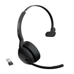 Jabra Evolve2 55 Casque Sans fil Arceau Bureau Centre d'appels USB Type-C Bluetooth Socle de chargement