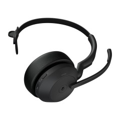 Jabra Evolve2 55 Casque Sans fil Arceau Bureau Centre d'appels USB Type-C Bluetooth Socle de chargement