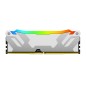Kingston Technology FURY 16Go 6400MT/s DDR5 CL32 DIMM Renegade RGB Blanc XMP