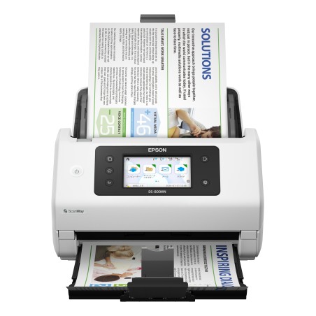 Epson WorkForce DS-800WN Alimentation feuille à feuille de scanner 600 x 600 DPI A4 Blanc