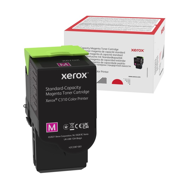 Xerox Cartouche de toner Magenta de Capacité standard Imprimante couleur ® C310/multifonctions ® C315 (2000 pages) - 006R04358 Xerox Cartouche de toner Magenta de Capacité standard Imprimante couleur ® C310/multifonctions ® C315 (2000 pages) - 006R04358