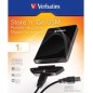 Verbatim Store 'n' Go USM 1TB disque dur externe 1 To Micro-USB B 3.2 Gen 1 (3.1 Gen 1) Noir Verbatim Store 'n' Go USM 1TB disque dur externe 1 To Micro-USB B 3.2 Gen 1 (3.1 Gen 1) Noir