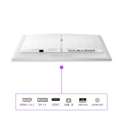 Philips Evnia 8000 32M2N8900 00 écran plat de PC 80 cm (31.5") 3840 x 2160 pixels 4K Ultra HD QD-OLED Blanc